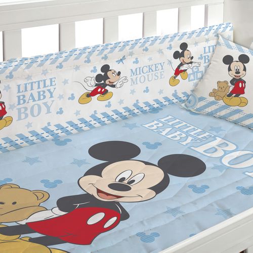 Acolchado Cuna Standard Mickey