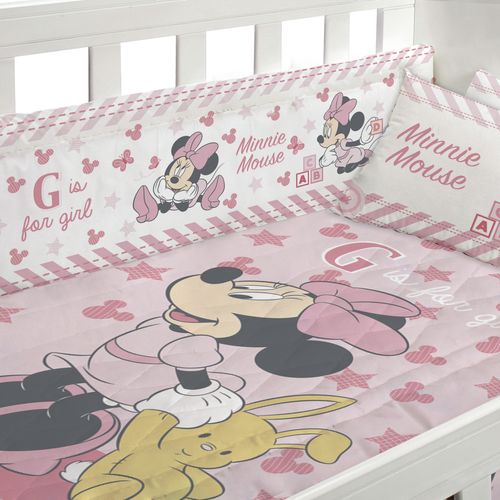 Acolchado Cuna Standard Minnie