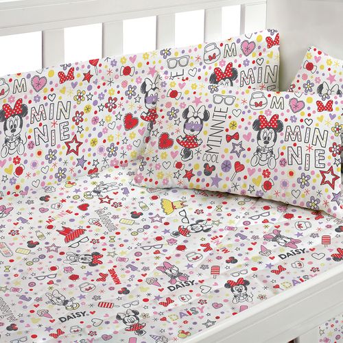 Acolchado Cuna Funcional Minnie