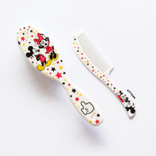 Cepillo y peine Minnie & Mickey
