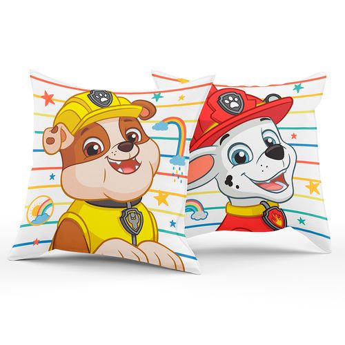 Almohadon Paw Patrol Rubble & Marshall