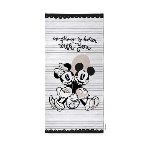 Toallon 70x140 Mickey & Minnie - You