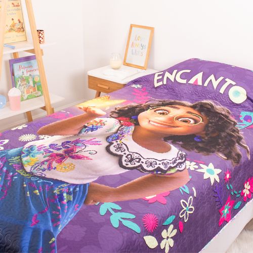 Cubrecama 1 1/2 pl Encanto