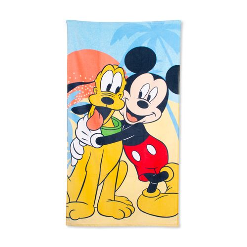 Toallon 70x130 Mickey & Pluto