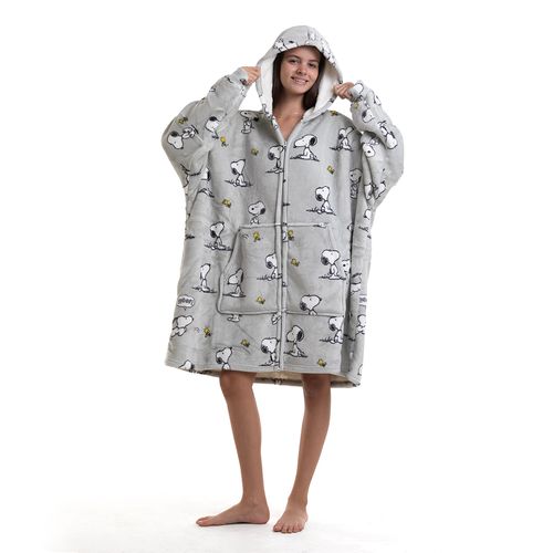 Hoodie con cierre SNOOPY