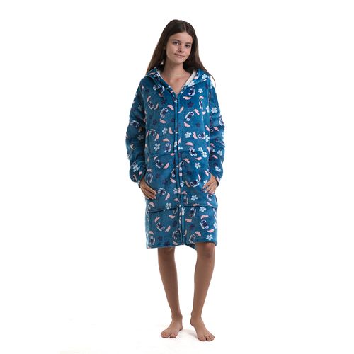 Hoodie con cierre STITCH