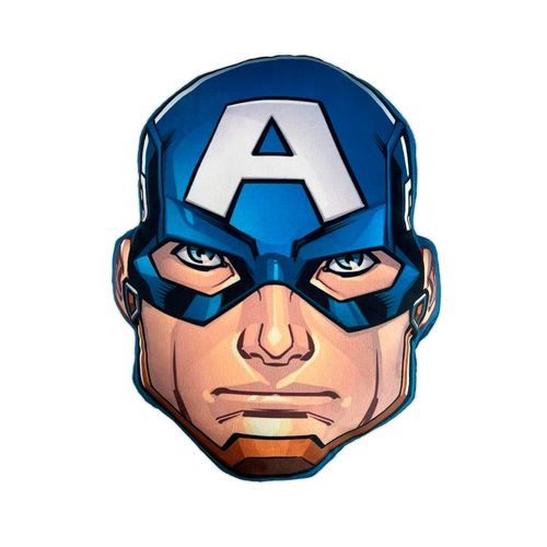 Almohadón Plush Cushion con Forma Capitán America