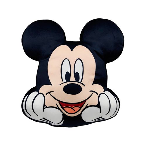Almohadón Plush Cushion con Forma Mickey Mouse