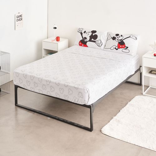 Juego de Sábanas 2 plazas Mickey Classic White