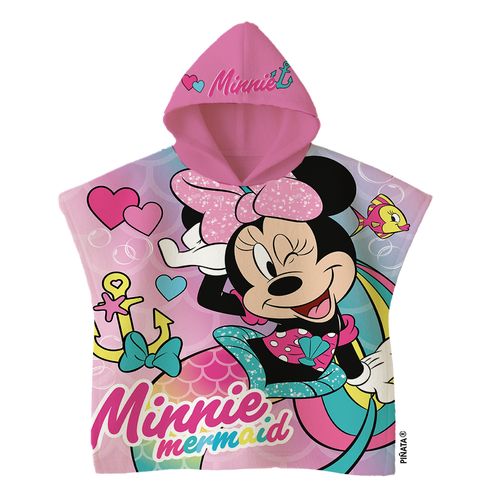 Poncho de Toalla Minnie Mermaid