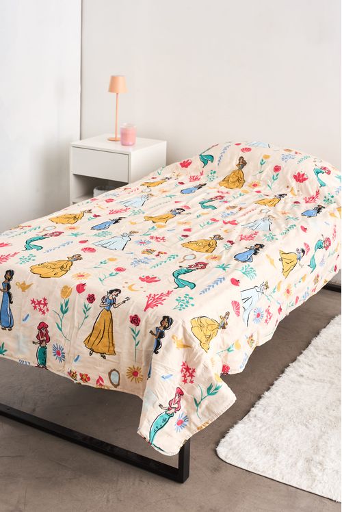 Cubrecama Ultra Soft 11/2 Plaza Princesas