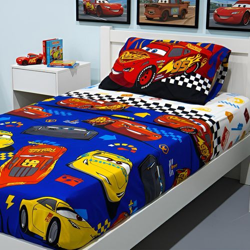 Juego de Sábanas 1 1/2 plaza Cars V