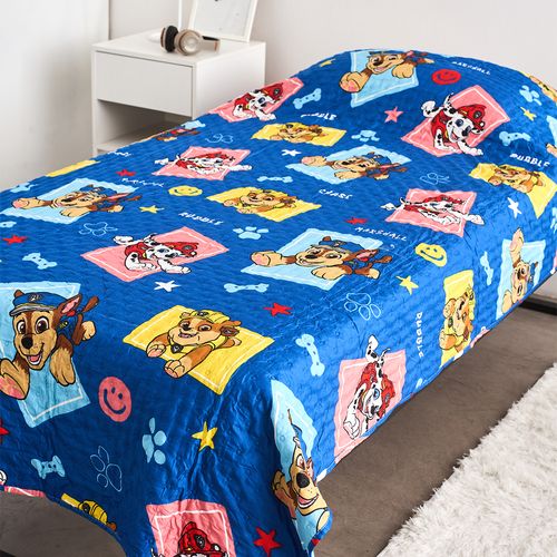 Cubrecama Ultra Soft 11/2 Plaza Paw Patrol