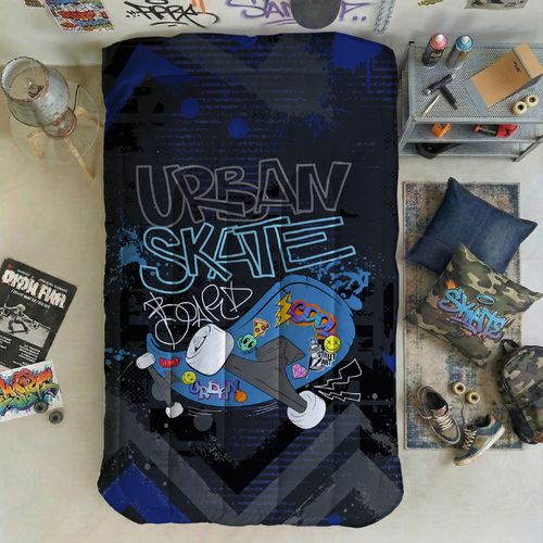 Acolchado 1 1/2 plaza STREET II