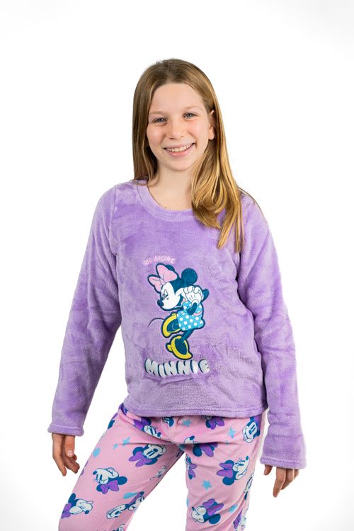 Pijama Plush de Niños Minnie