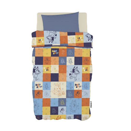 Cubrecama Ultra Light 1½ Plaza Bluey