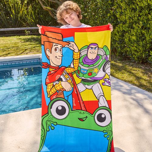 Toallon de Microfibra con Bolso Toy Story