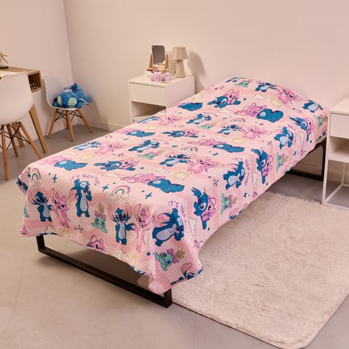 Cubrecama Ultra Light 1½ Plaza Stitch & Angel