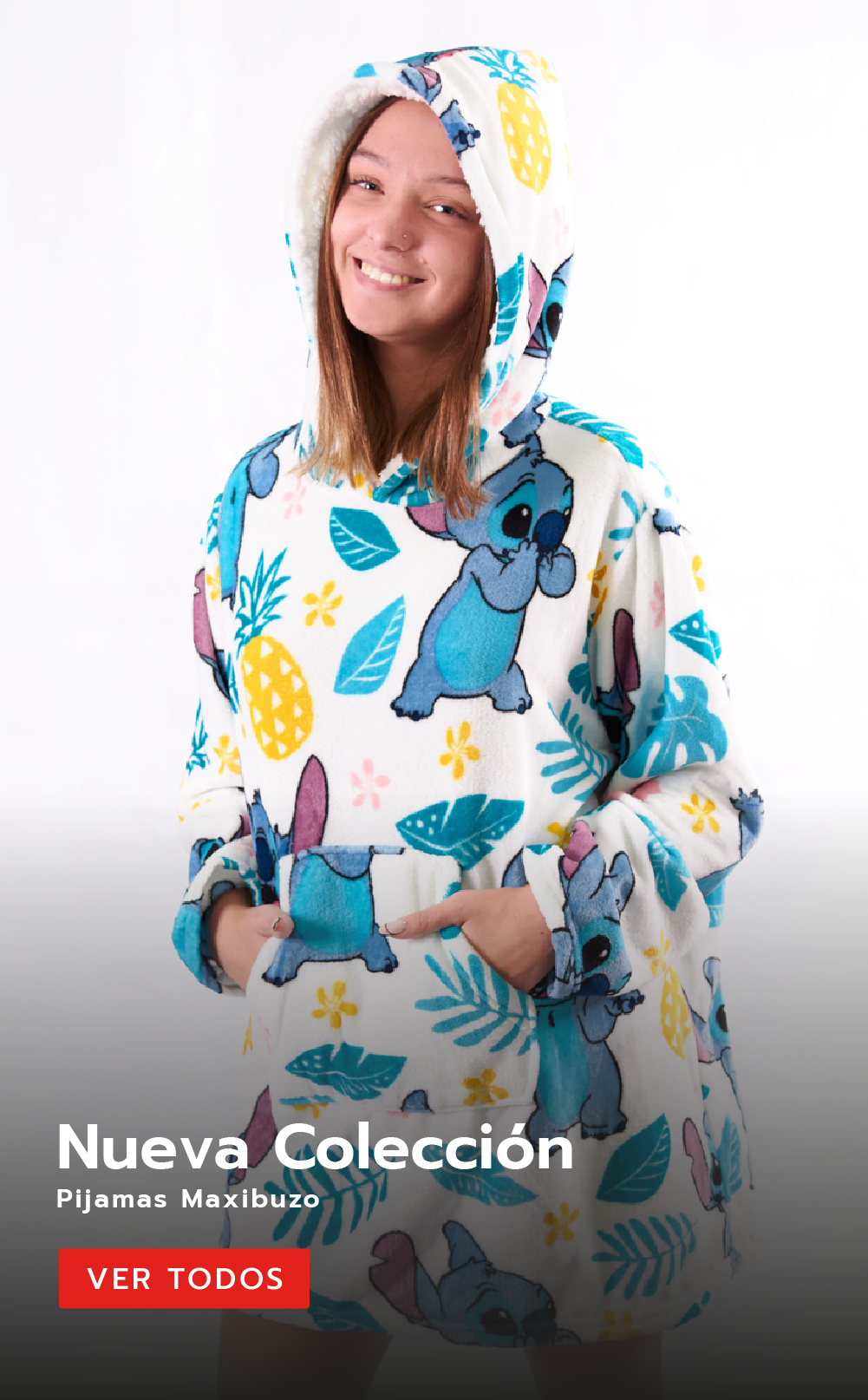 Buzo Pijama Overized Disney