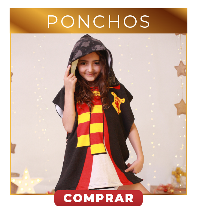Ponchos de algodón