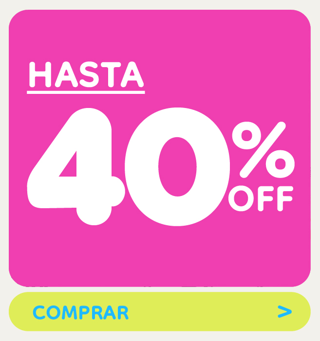 Hot sale Hasta 40%